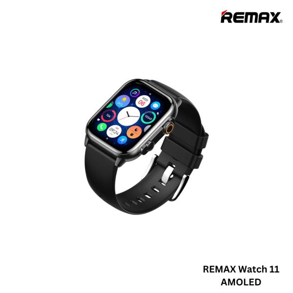 RELOJ INTELIGENTE WATCH 11 SERIE CHITRUN REMAX NEGRO