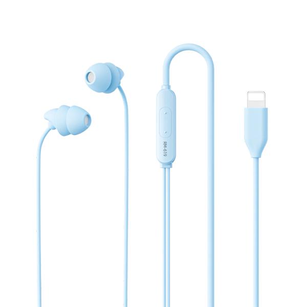 Audifonos Manos Libres Rm-619 Serie Sleep Remax Azul