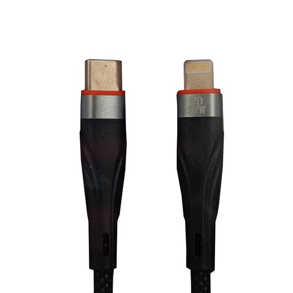 CABLE USB LIGHTNING K-63 YOUSHENGKU C-L NEGRO