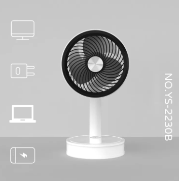 VENTILADOR YS2263B BLANCO NEGRO