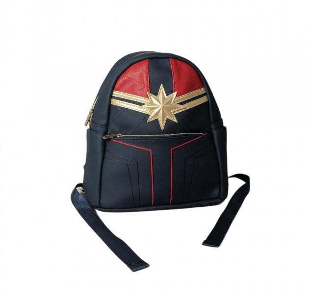 Bolso Capitana Marvel Azul/Rojo