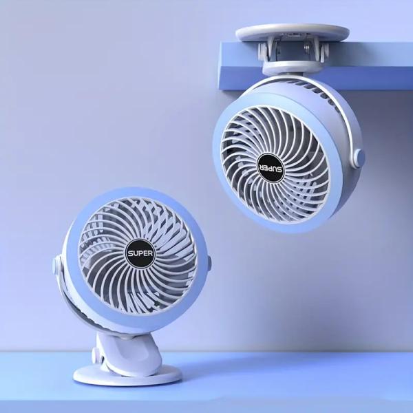 Ventilador Fzm-03 Yookie Blanco Azul