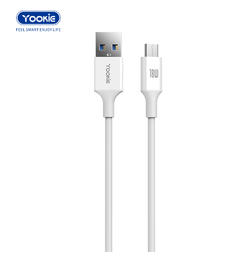 Cable Usb Micro B CB28 Yookie Blanco