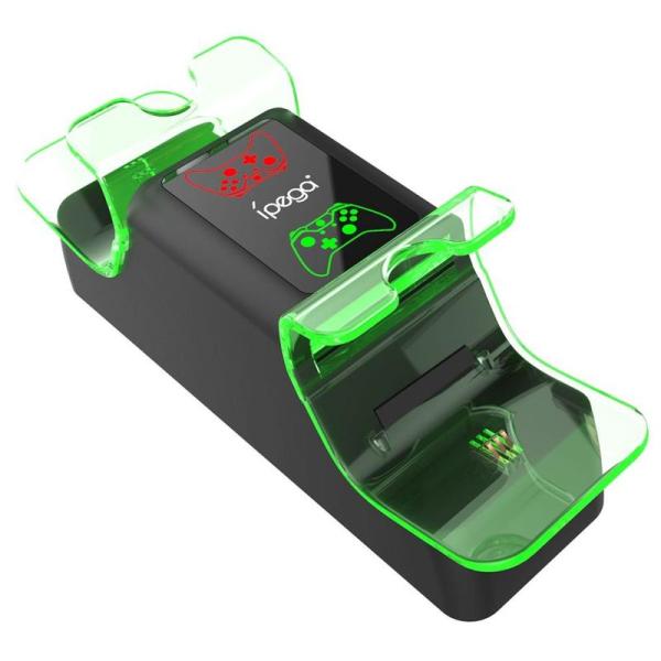 ESTANTE CARGADOR PARA CONTROLES X BOX PG-XBX003 IPEGA NEGRO