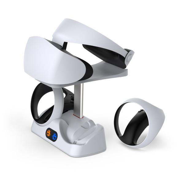 ESTACION CARGA PARA CONTROLES PLAY STATION 5 VR2 TP5-2515 DOBE BLANCO