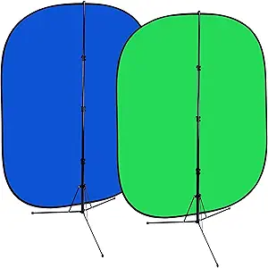 KIT TRIPODE CON PANEL TRASERO RE1520 WEIFENG VERDE Y AZUL