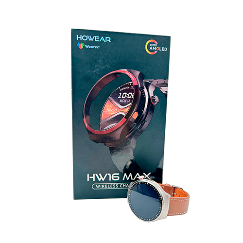 Reloj Inteligente Hw 16 Max Plateado