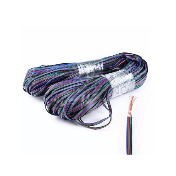 Cable Extencion De Cobre Para Tira Led 4 Pines