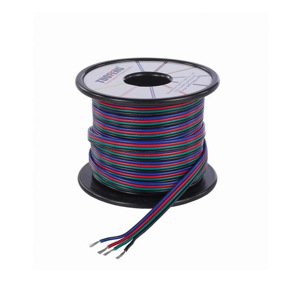 Cable Extencion De Cobre Para Tira Led 5 Pines