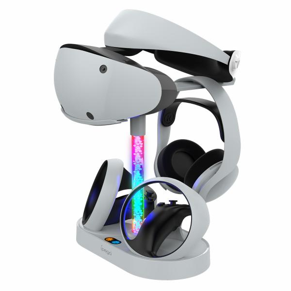ESTANTE CARGADOR PARA PLAY STATION 5 VR PG-P5V001 IPEGA NEGRO