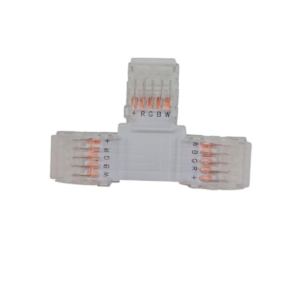 Conector Para Tira Led 5 Pines T 10MM Rgbw