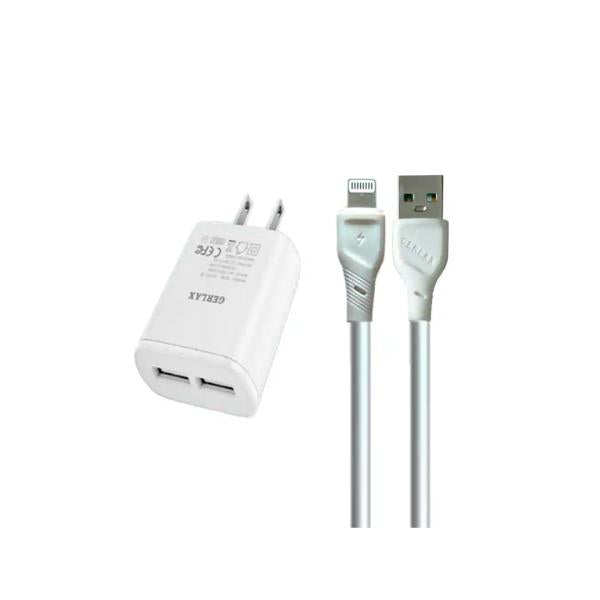 Gerlax Cargador Casa A2ML Gerlax Blanco Ligthning