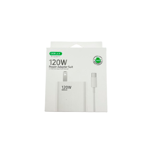 Cargador Casa A17M Gerlax Blanco Tipo C
