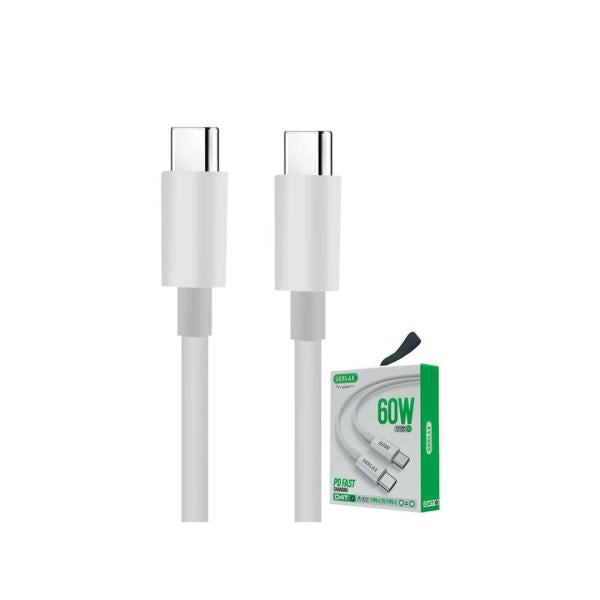 Cable Usb Tipo C D4T Gerlax 1M Blanco