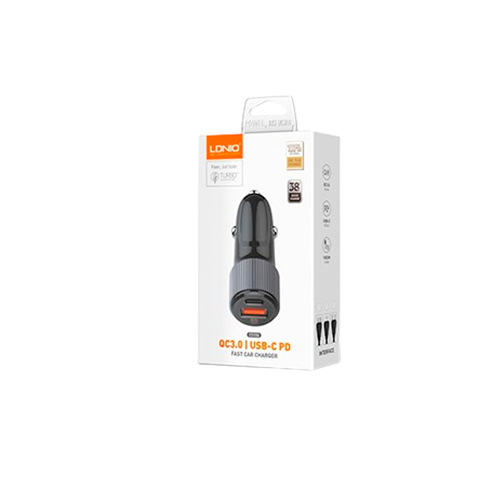 CARGADOR CARRO C510 LDNIO TIPO C-C NEGRO