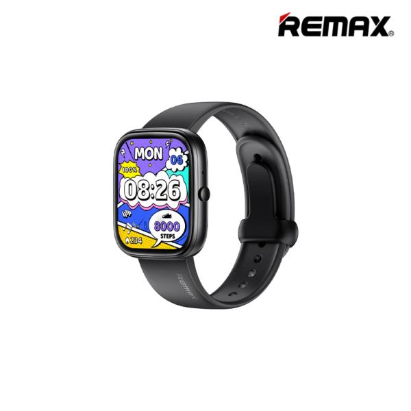 RELOJ INTELIGENTE WATCH 25 SERIE RUILIANG REMAX NEGRO