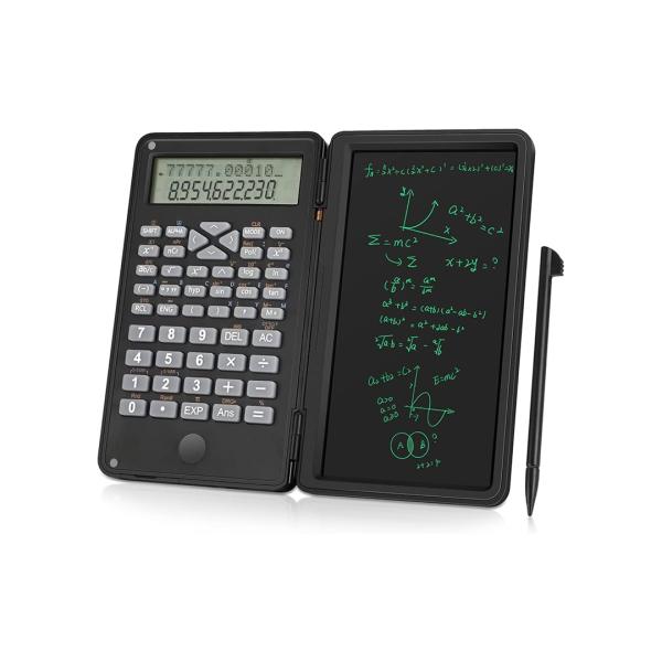CALCULADORA CIENTIFICA CON TABLETA PARA APUNTES ELECTRONICA ZH-69 NEGRA