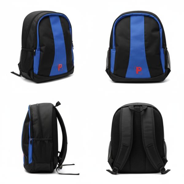 BOLSO MULTIFUNCIONAL MHC-23014 MHC NEGRO CON AZUL