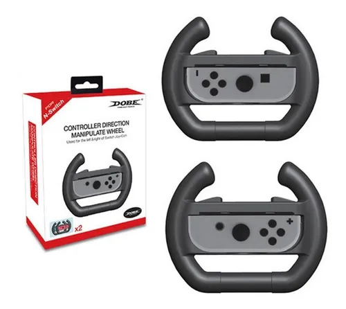 SOPORTE DE MANIVELA PARA CONTROL NINTENDO SWITCH TNS-852 DOBE NEGRA