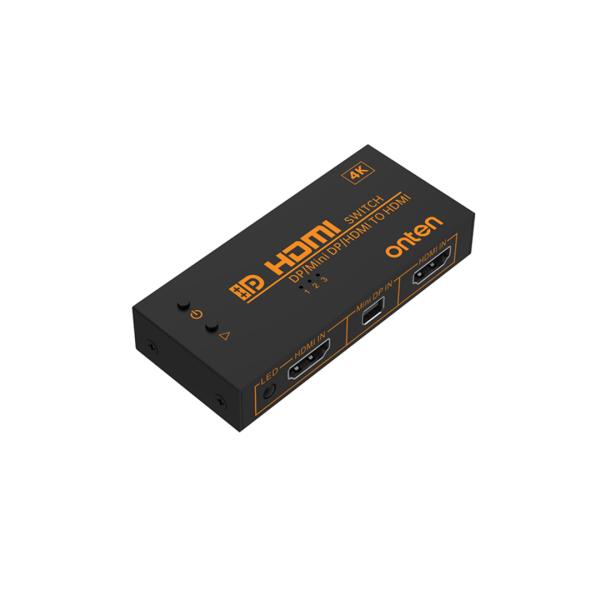 CONMUTADOR SWITCH HDTV MINI DISPLAY PORT OTN-CS331 ONTEN