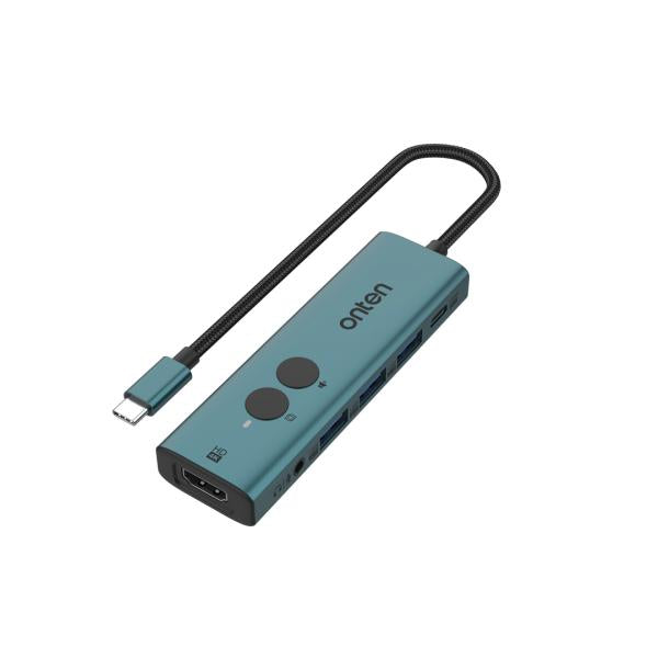 ESTACION DOCK MULTIFUNCIONAL USB TIPO C OTN-UC123+ ONTEN