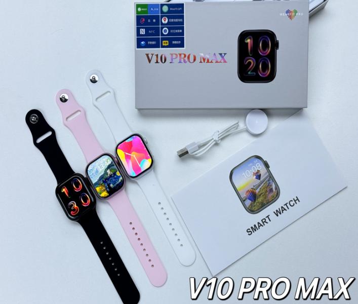 RELOJ INTELIGENTE V10 PRO MAX ROSADO