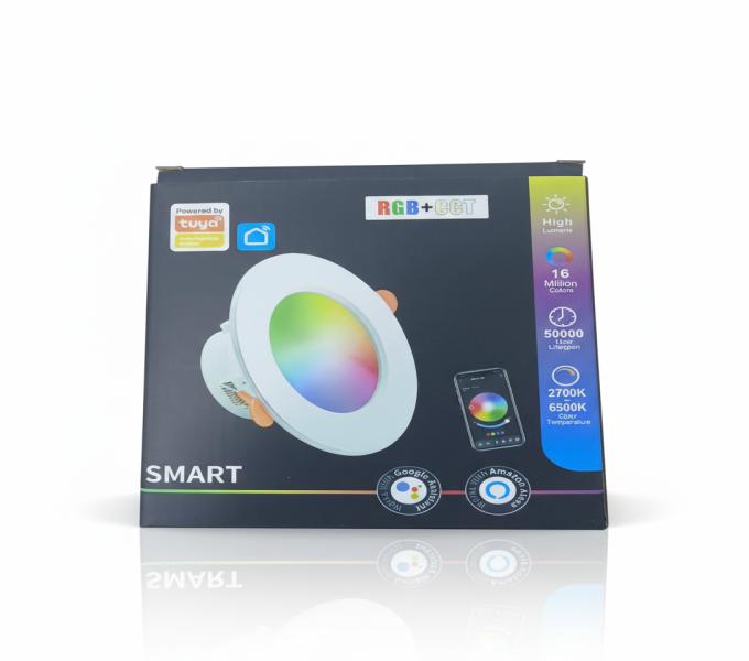 BOMBILLO EMPOTRABLE INTELIGENTE TUYA TY-SL-15W RBG + CCT RBG + CCT