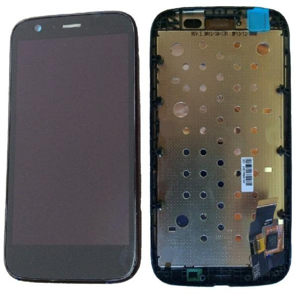 Lcd Pantalla Motorola Moto G Xt1032 Xt1036 Completa Negra Con Marco