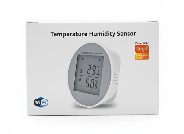 SENSOR DE TEMPERATURA Y HUMEDAD WIFI TUYA