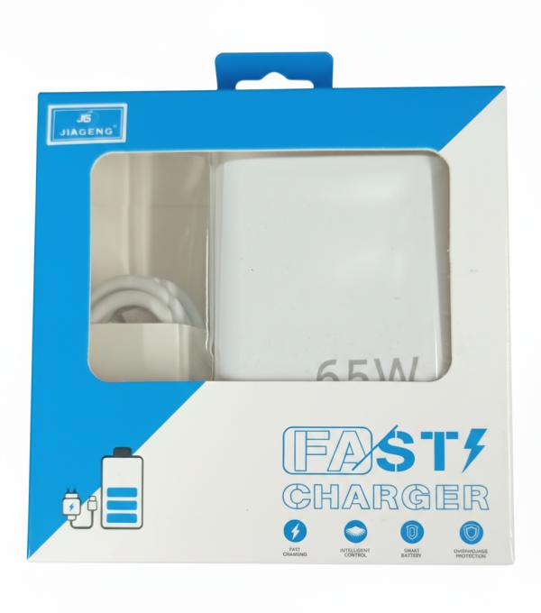 CARGADOR CUBO CASA BLANCO 65W