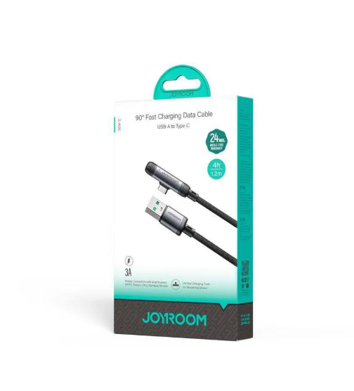 CABLE USB TIPO C S-A56 JOYROOM 1.2M NEGRO