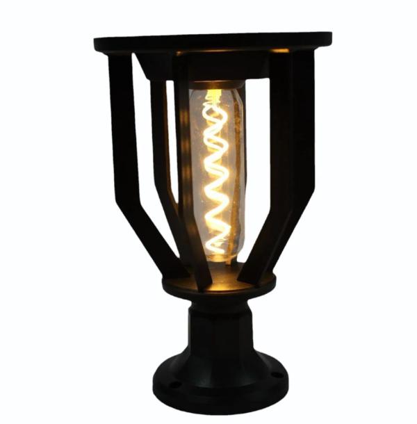 LAMPARA SOLAR HEL-259 NEGRA