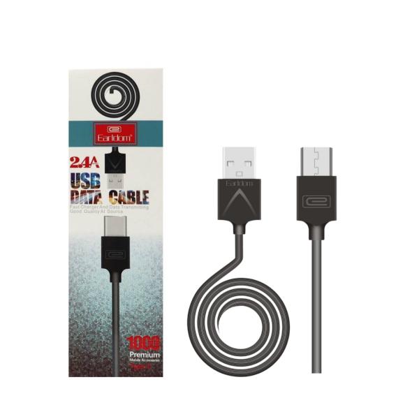 Cables Usb Tipo-C Ec-066C Earldom Negro