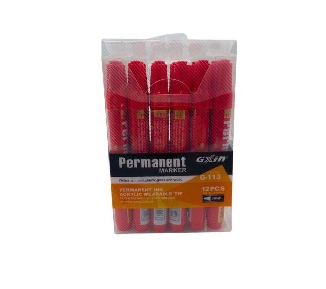 Pilot Permanente G-113 Rojo Rojo