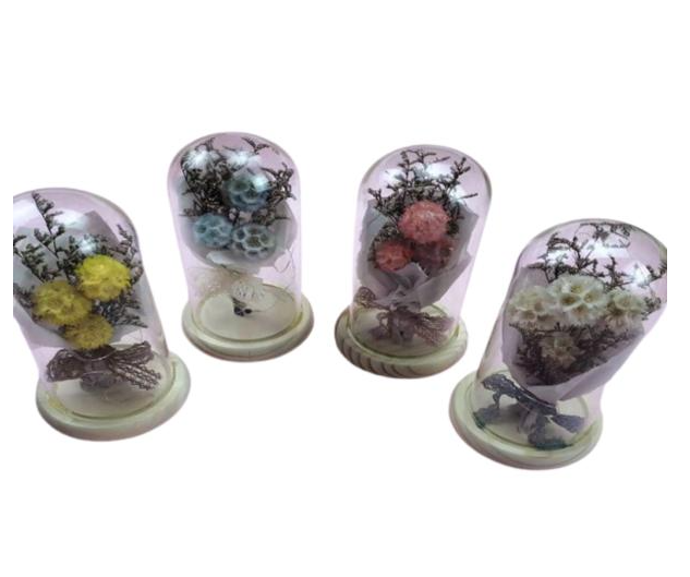 FLORES REALES PRESERVADAS EN DOMO MODELO 1192