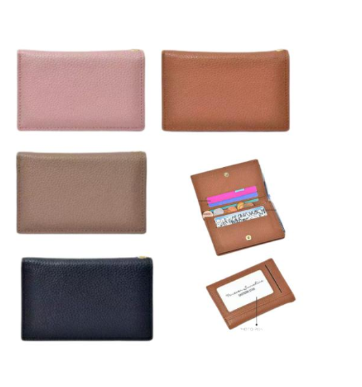 BILLETERA PARA DAMA MODELO C577-001 CAFE