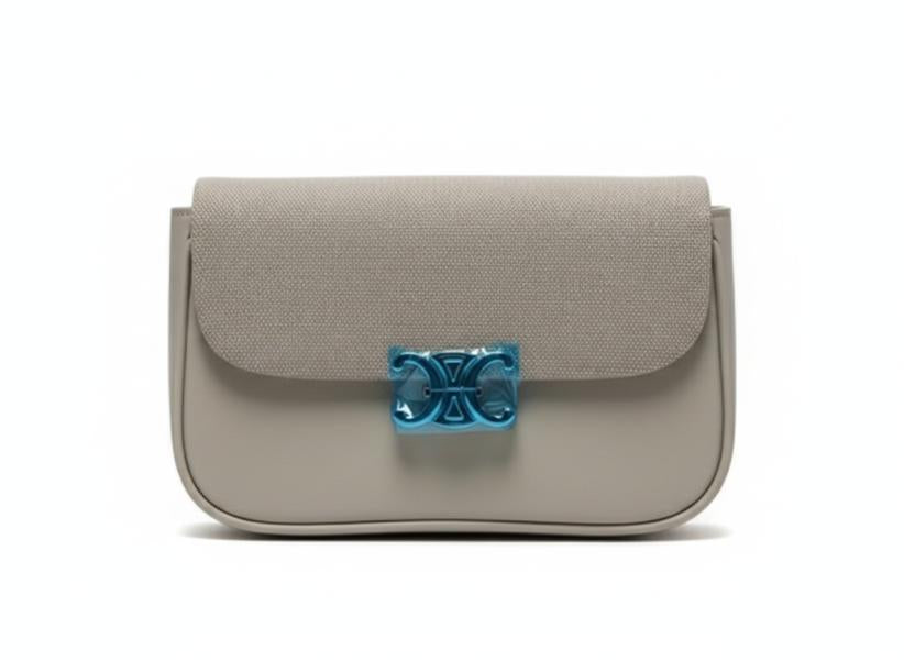 Bolso Celine Modelo 607 Rosado Gris