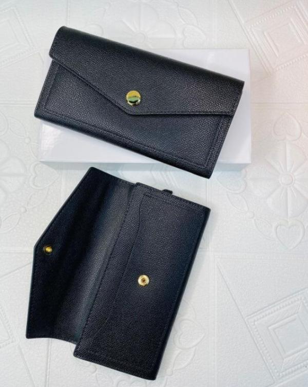BILLETERA CUERO 6927 NEGRO