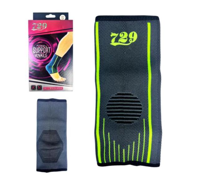 TOBILLERA DEPORTIVA NEGRO VERDE S