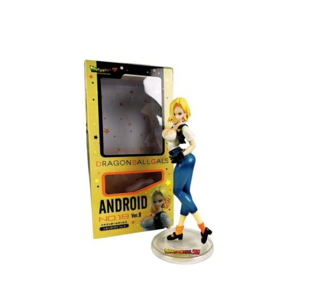 FIGURA DE ANDROIDE 18 -DRAGON BALL