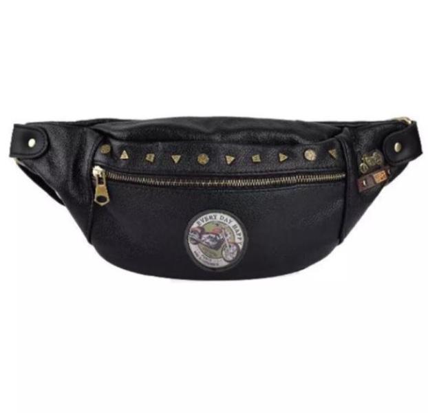 CANGURERA BIKER MODELO 14043 COTECI NEGRO