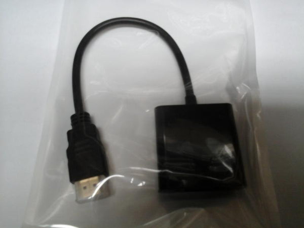 Cable Vga Hembra A Hdmi Tipo A Con Audio 1080P