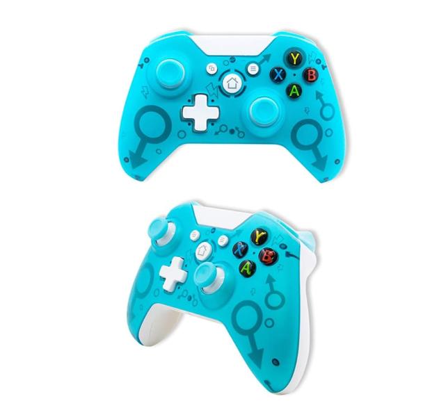 Control X Box Windows Inalambrico Celeste
