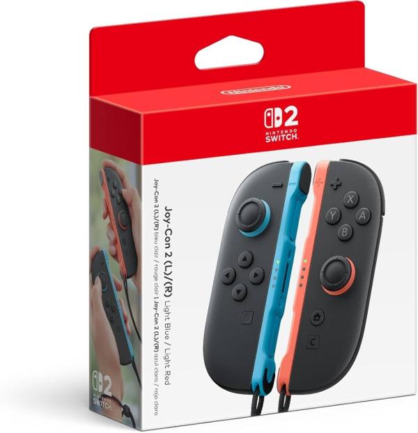 CONTROL NINTENDO SWITCH 2 JOYCON AZUL ROJO