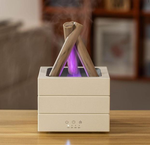 Difusor De Aroma Usb KP-6100 280ML Blanco