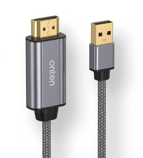 Onten Cable Usb Tipo A A Hdmi Con Convertidor De Video