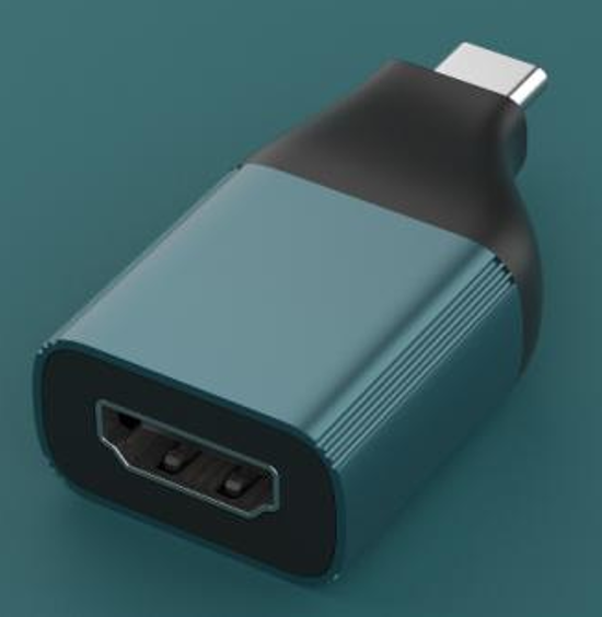 Convertidor Usb Tipo C Macho A Hdmi Tipo A Hembra Otn-Uc102 Onten Verde