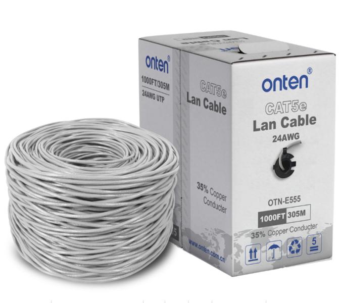 Onten Cable De Red Utp CAT5E OTN-E555 305M Gris