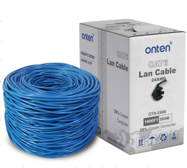 Onten Cable De Red Utp CAT5E OTN-666 305M Azul