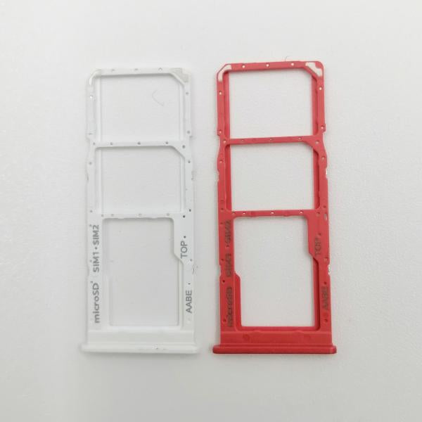Bandeja Dual Sim Samsung Galaxy A12 A12S A127 A137 Roja